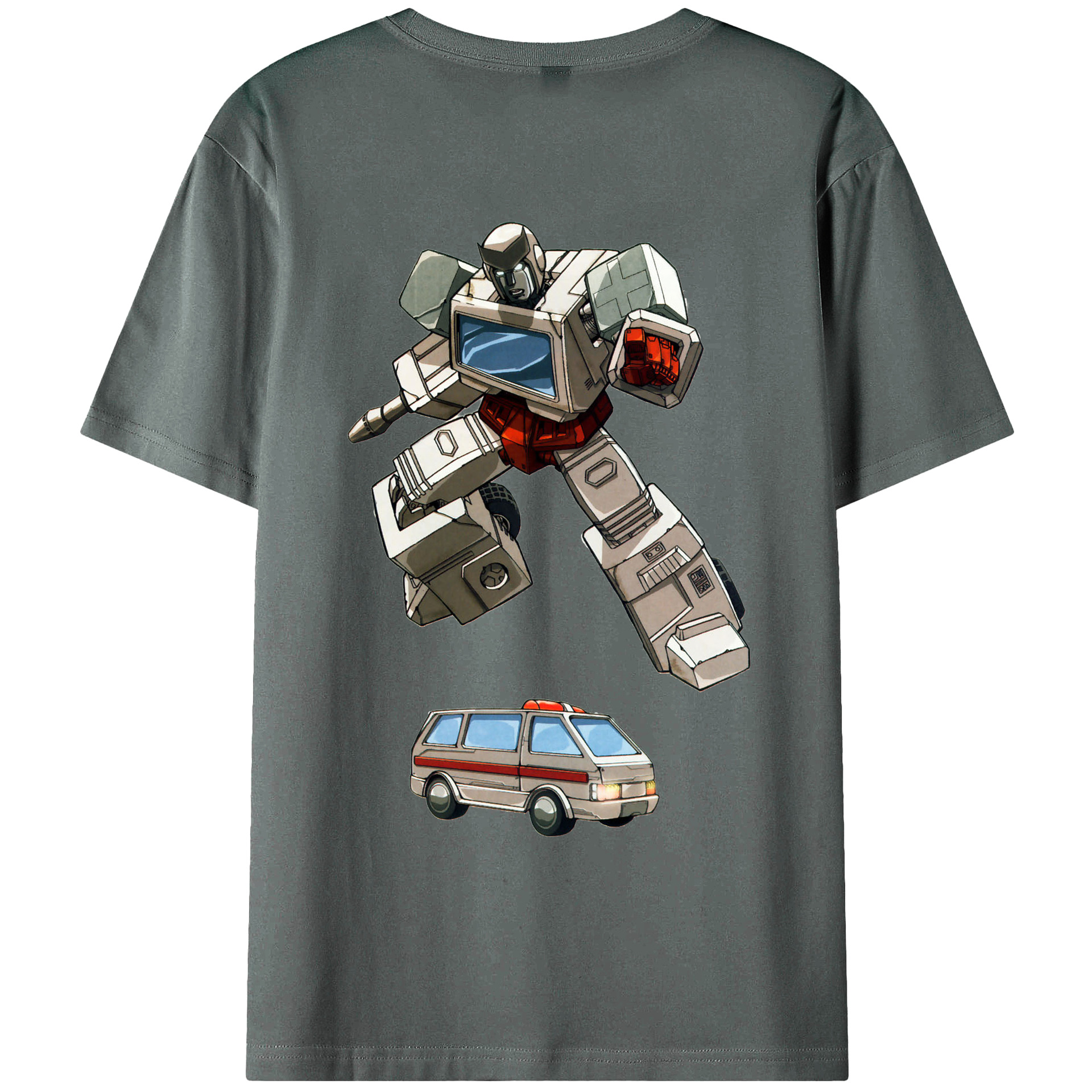 （画像用）  綿100％ メンズ半袖Tシャツ（バックプリント） 通気性